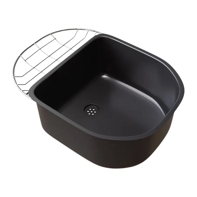 PILETA ACCESORIA LUXOR (ABS) COLOR NEGRO