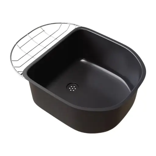 [PIACLUN] PILETA ACCESORIA LUXOR (ABS) COLOR NEGRO